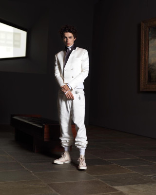 Timothée Chalamet by Julian Ungano for Met Gala in New York 09/13/2021