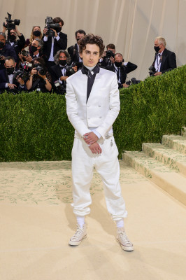Timothée Chalamet - Met Gala in New York 09/13/2021