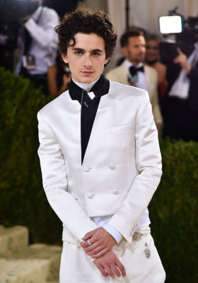 Timothée Chalamet - Met Gala in New York 09/13/2021
