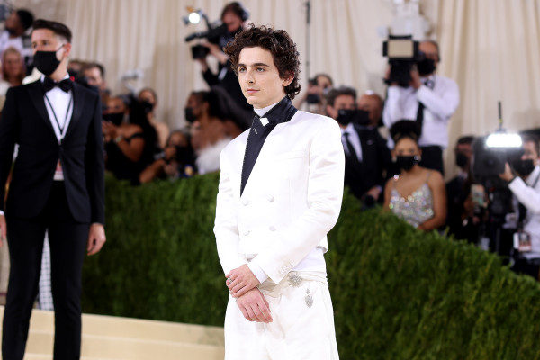 Timothée Chalamet - Met Gala in New York 09/13/2021