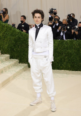 Timothée Chalamet - Met Gala in New York 09/13/2021