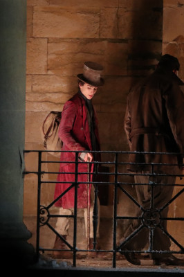 Timothée Chalamet - Wonka (2023) On Set in Bath, UK 10/13/2021
