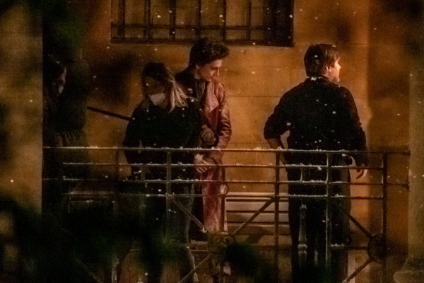 Timothée Chalamet - Wonka (2023) On Set in Bath, UK 10/13/2021