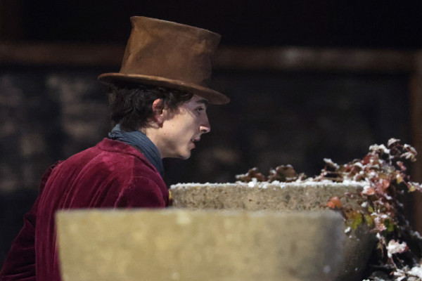 Timothée Chalamet - Wonka (2023) On Set in Bath, UK 10/14/2021