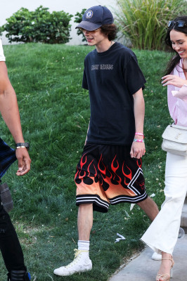 Timothée Chalamet - Revolve Festival at Coachella in La Quinta 04/16/2022