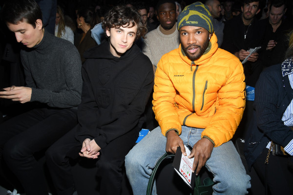 Timothée Chalamet - Louis Vuitton Menswear FW 2019 Show at PFW 01/17/2019