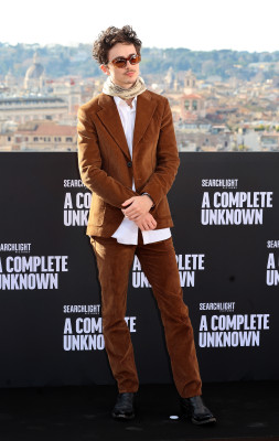Timothée Chalamet - 'A Complete Unknown' Rome Photocall 01/17/2025