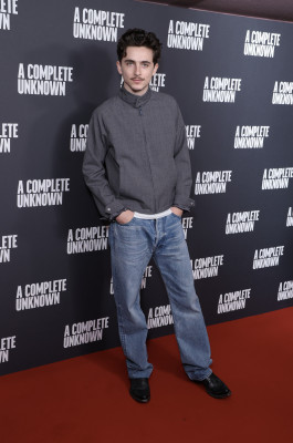 Timothée Chalamet - 'A Complete Unknown' London Photocall 12/17/2024
