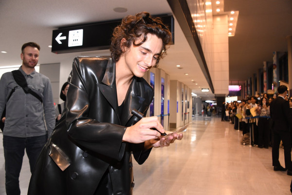 Timothée Chalamet - Narita International Airport 11/18/2023