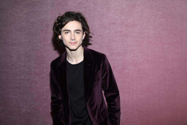 Timothée Chalamet - Berluti Menswear FW 2018/2019 Show at PFW 01/19/2018