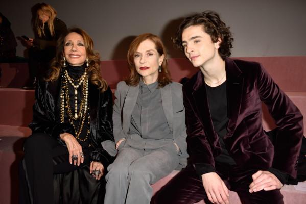 Timothée Chalamet - Berluti Menswear FW 2018/2019 Show at PFW 01/19/2018