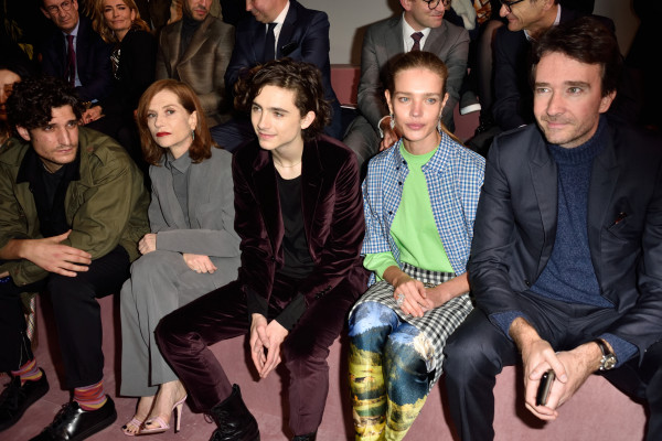 Timothée Chalamet - Berluti Menswear FW 2018/2019 Show at PFW 01/19/2018