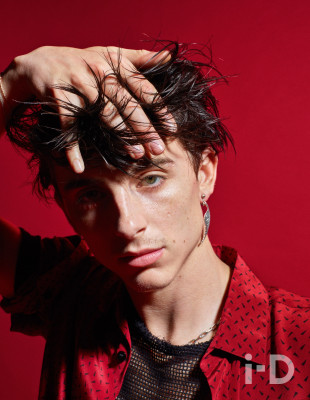 Timothée Chalamet by Mario Sorrenti for i-D (2018)