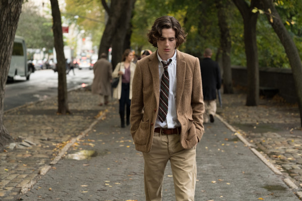 Timothée Chalamet - A Rainy Day in New York (2019) Movie Stills