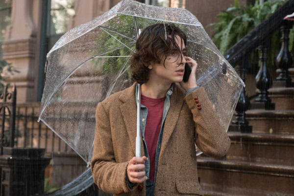 Timothée Chalamet - A Rainy Day in New York (2019) Movie Stills