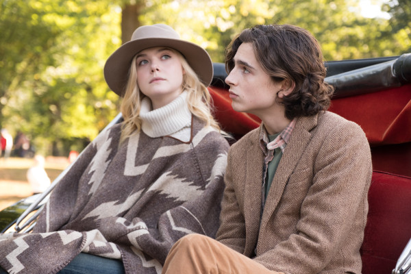 Timothée Chalamet - A Rainy Day in New York (2019) Movie Stills