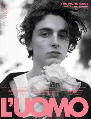 Timothée Chalamet by Karim Sadli for Vogue L&#039;Uomo Italy (2019)