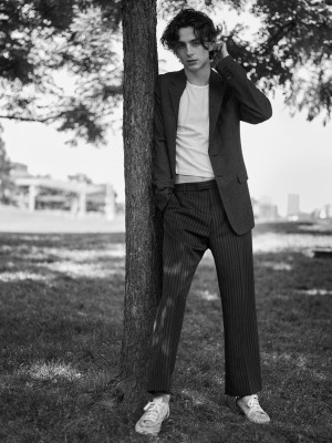 Timothée Chalamet by Karim Sadli for Vogue L&#039;Uomo Italy (2019)