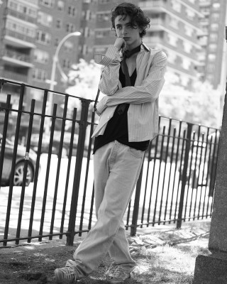 Timothée Chalamet by Karim Sadli for Vogue L&#039;Uomo Italy (2019)