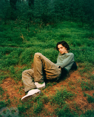 Timothée Chalamet by Renell Medrano for GQ Magazine (2020)