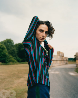 Timothée Chalamet by Renell Medrano for GQ Magazine (2020)