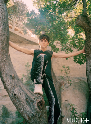 Timothée Chalamet by Lee Wei Swee for Vogue+ China (2021)