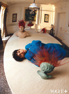 Timothée Chalamet by Lee Wei Swee for Vogue+ China (2021)