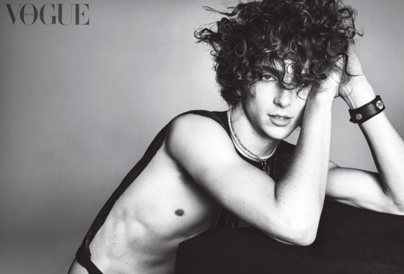 Timothée Chalamet by Steven Meisel for Vogue UK (October 2022)