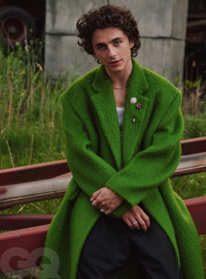 Timothée Chalamet - Cass Bird Photoshoot in Brooklyn for GQ (November 2023)