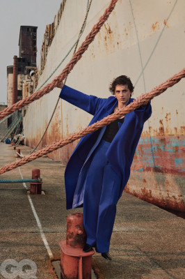 Timothée Chalamet - Cass Bird Photoshoot in Brooklyn for GQ (November 2023)