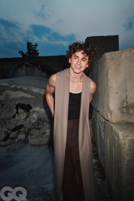 Timothée Chalamet - Cass Bird Photoshoot in Brooklyn for GQ (November 2023)