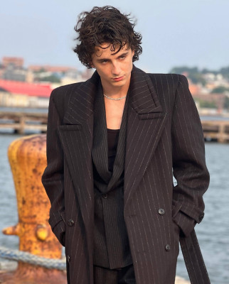 Timothée Chalamet - Cass Bird Photoshoot in Brooklyn for GQ (November 2023)