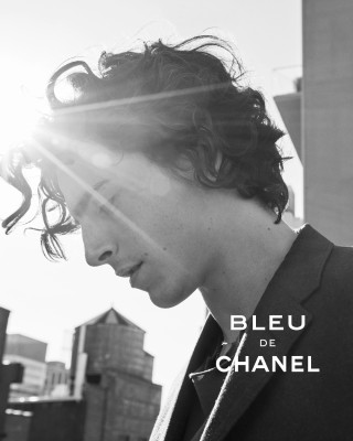 Timothée Chalamet by Mario Sorrenti for Chanel 'Bleu de Chanel' (2023)