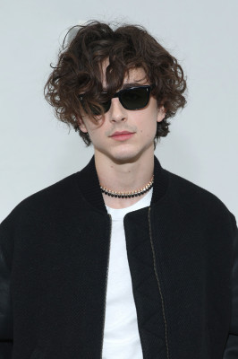 Timothée Chalamet - Loewe Menswear FW 2023-2024 Show at PFW 01/21/2023
