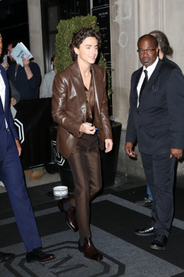Timothée Chalamet - Chanel Dinner to Celebrate &#039;BdC&#039; Campaign in NY 09/30/2023