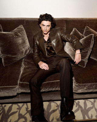 Timothée Chalamet by Julian Ungano for &#039;BdC&#039; Campaign Dinner in NY 09/30/2023