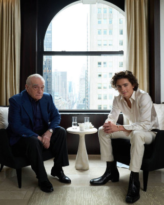 Timothée Chalamet by Julian Ungano for &#039;Bleu de Chanel&#039; Press Day in NY 09/30/23