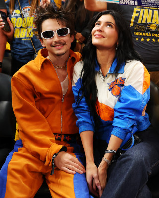 Timothée Chalamet - NY Knicks vs Indiana Pacers Game in Indianapolis 05/31/2025