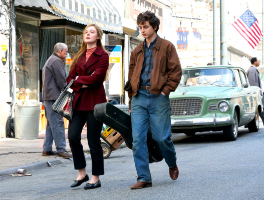 Timothée Chalamet - 'A Complete Unknown' On Set in Paterson, New Jersey 04/09/24