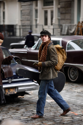 Timothée Chalamet - 'A Complete Unknown' On Set in New York 03/17/2024