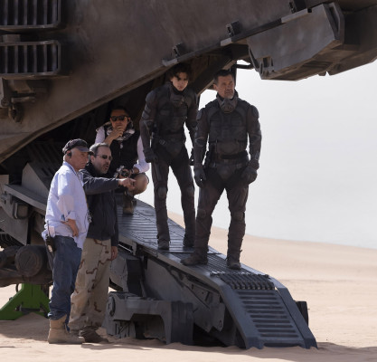 Timothée Chalamet - Dune (2021) On Set