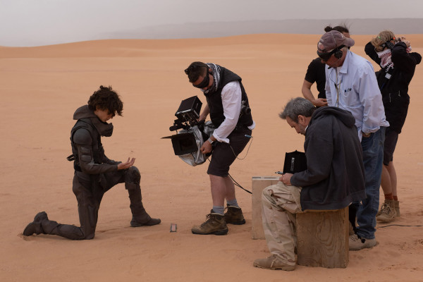 Timothée Chalamet - Dune (2021) On Set