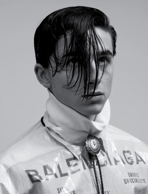 Timothee Chalamet - Photoshoot by Collier Schorr for VMAN 2018