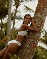 Tina Kunakey by Morgane Lay for CUUP Underwear 2021  