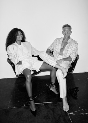 Vincent Cassel + Tina Kunakey for The Kooples // 2021