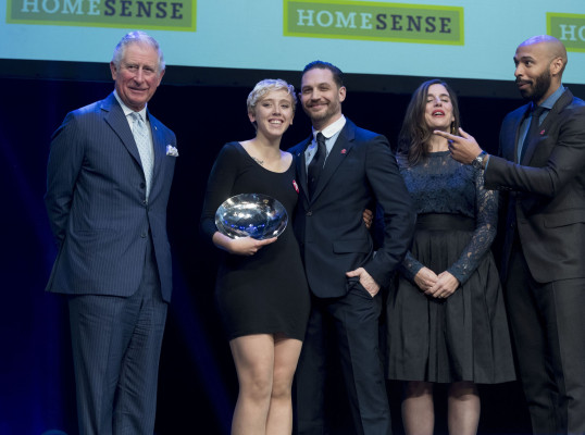 Tom Hardy attends «The Prince s Trust» and TKMaxx with Homesense Awards