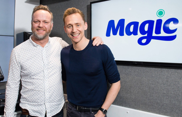 Tom Hiddleston - Magic Radio Studios - London 03/02/2017