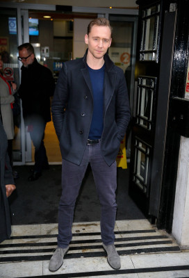 Tom Hiddleston at BBC Radio 2 in London 03/03/2017