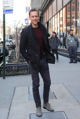 Tom Hiddleston - AOL Build studios in NY 03/06/2017