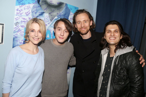 Tom Hiddleston - Backstage at the &#039;Dear Evan Hansen&#039; on Broadway 10/13/2019